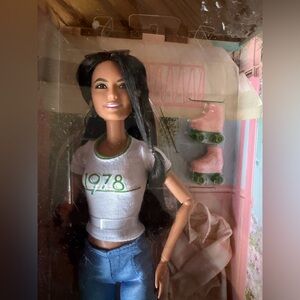 Barbie Doll Joanna Gaines Target Magnolia White 1978 T-shirt Roller Skates LE